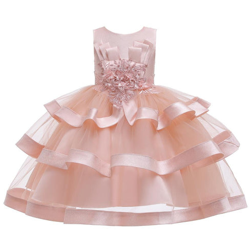 Princess Dress Dress Wedding Dress Show Evening Dress Multi-layer Paggy Dress